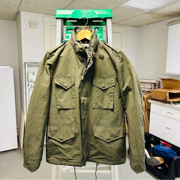 J. Crew Wallace & Barnes Primaloft M-65 Field Jacket - Picture 1 of 11